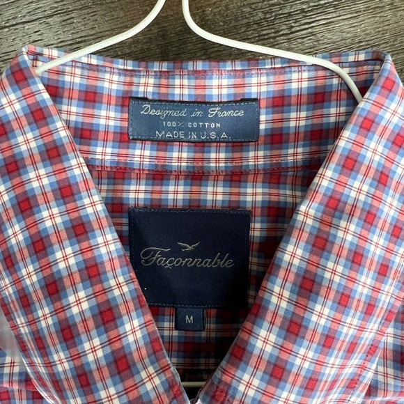 Faconnable French Designer Shirt Sleeve - Picture 7 of 7